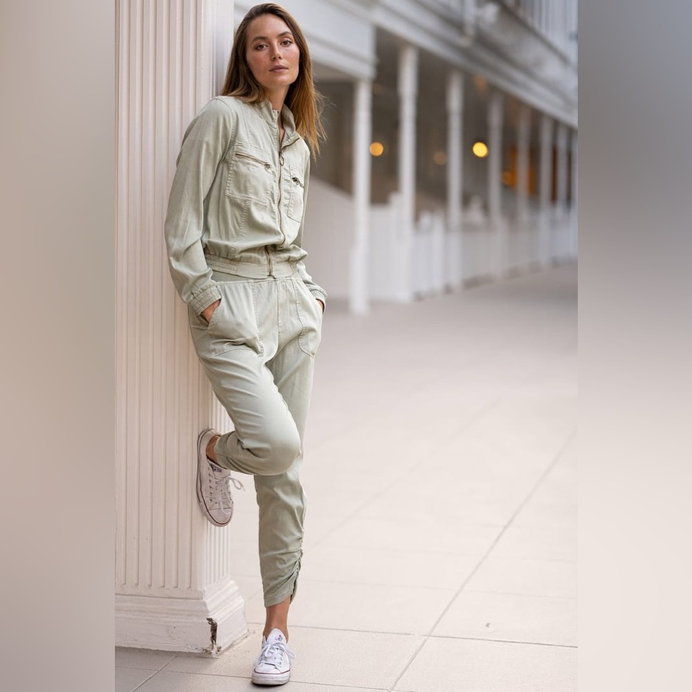 XCVI Quinn Bomber Jacket, Elm Pigment NWT